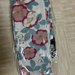 値下げ‼️1回使用　浴衣セット白　の画像