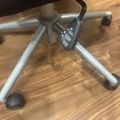 ニトリ ワークチェア スエード風生地の画像