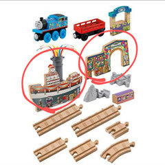 【廃盤❗】トーマスと花火でお祝い　訳あり格安の画像