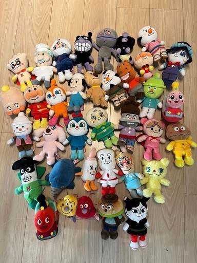 アンパンマン　ぬいぐるみ35種セット