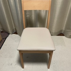 ダイニングチェア(SI01A S LBR)×2 