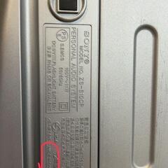 引き取り限定!!レトロラジカセ!!の画像