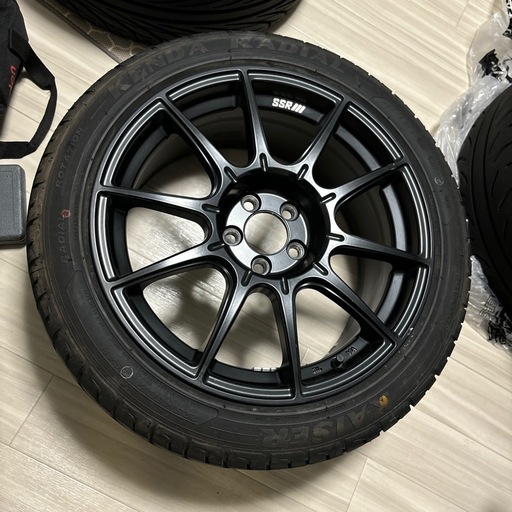 tanabe ssr gtx01 17 8.0j ＋45 pcd100  5H