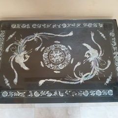 黒螺鈿？座卓テーブルお売りします♪の画像