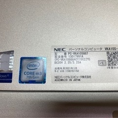 ◆再出品◆2021年製★タブレット★NECVersaPro VKA10/SG-7◆ノートパソコンの画像