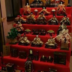 賀茂芳春作 雛人形七段(送料の関係で3つ 全てご購入お願いします) ①/3 賀茂芳春作 雛人形七段(送料の関係で3つ 全てご購入お願い