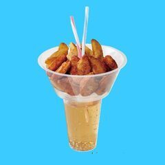 【未使用品】ドリンクオンフード ボウル 50個くらい テイクアウ...