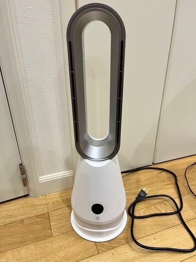 ☆美品☆扇風機 温風 冷風 2way サーキュレータータワーファン 羽なし扇風機 温風 年中使える タイマー機能あり 暖房