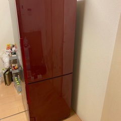 シャープ　冷凍冷蔵庫　SJ-PD27X ワインレッド