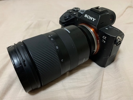 カメラSONYa7IIIとレンズ28-75mm F/2.8 ソニーのセット
