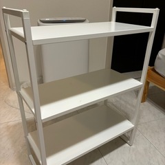白い棚 あげます