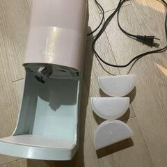 ドウシシャ 電動ふわふわ とろ雪 かき氷器の画像