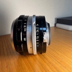 Nippon Kogaku レンズ　50mmの画像