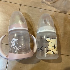 哺乳瓶　ベビーマグ　ミルクケース　ディズニーの画像