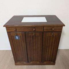 ゴミ箱付キャビネット