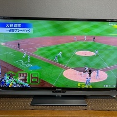液晶テレビ シャープ AQUOS 52型の画像