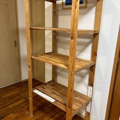 IKEA 木製棚の画像