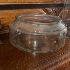 【差し上げます】昭和アンティーク　金魚鉢