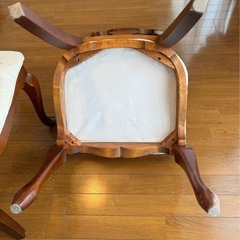 チェア2脚セット　リンホーリン　大塚家具　　　の画像