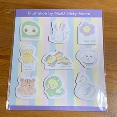 NiziU イラスト付箋