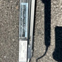 ライティングバー1本ブラックの画像