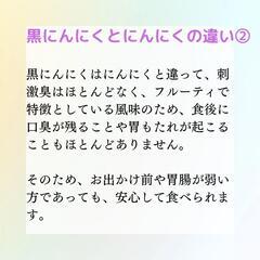 発酵熟成黒にんにくお試し100gの画像