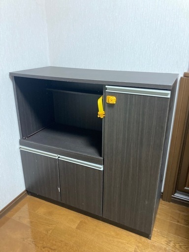【商談中】カップボード　炊飯器　収納　引き出し付　ニトリ