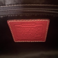 coach ハンドルバックの画像