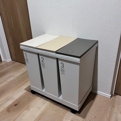 3分別ダストボックス キャスター付き