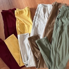 未使用ユニクロマタニティパンツ5本