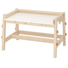 IKEA FLISAT フリサット 子ども用デスク, アジャスタ...