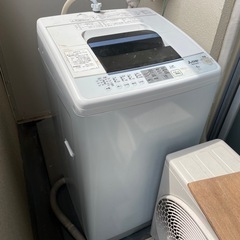 洗濯機　引き取りに来て下さる方限定