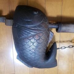 古民具　囲炉裏　自在鉤の画像
