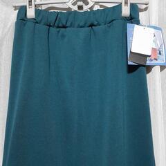 (レ)タグ付き新品未使用　Lサイズ　タイトスカート　エメラルドグ...