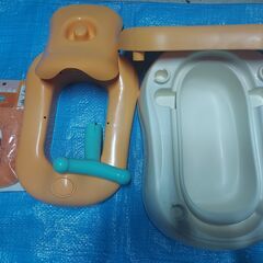 【中古】コンビ　おまる　補助便座　ステップの画像