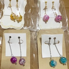ヨーヨーイヤリング　あとわずか3点