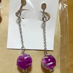 ヨーヨーイヤリング　あとわずか3点の画像