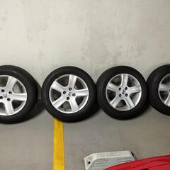 プジョー205/55R16ブリジストンREGNO GR7タイヤホイール4本セット