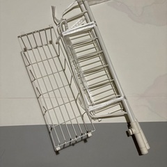 棚　キッチン収納　突っ張り棒　つっぱり棒  一人暮らしの画像