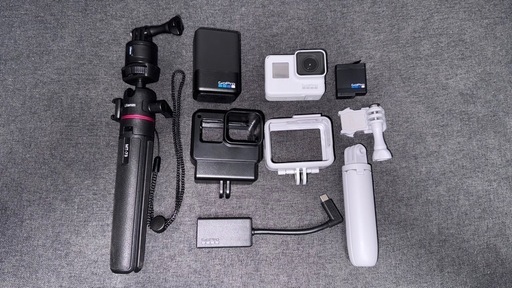 GoPro HERO7 BLACK 限定色 美品 マイクアダプター等セット