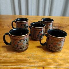 カップ ソーサー  有田焼 食器 和食器 コーヒーカップ 金彩 ティーカップの画像