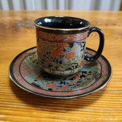 カップ ソーサー  有田焼 食器 和食器 コーヒーカップ 金彩 ティーカップの画像