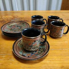 カップ ソーサー  有田焼 食器 和食器 コーヒーカップ 金彩 ...