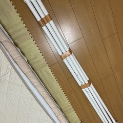 突っ張り棒　強力 2m 2本 ＋ 3m 2本 4本セットの画像