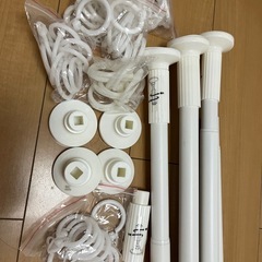 突っ張り棒　強力 2m 2本 ＋ 3m 2本 4本セット