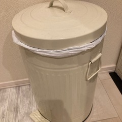 ゴミ箱 アイボリー