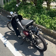 東京発　スーパーカブ90 カスタム　レインボーラメ全塗装の画像