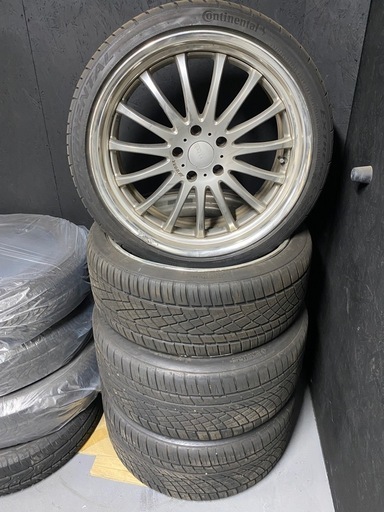 LS600に使用していたワーク20インチアルミ夏タイヤセット
