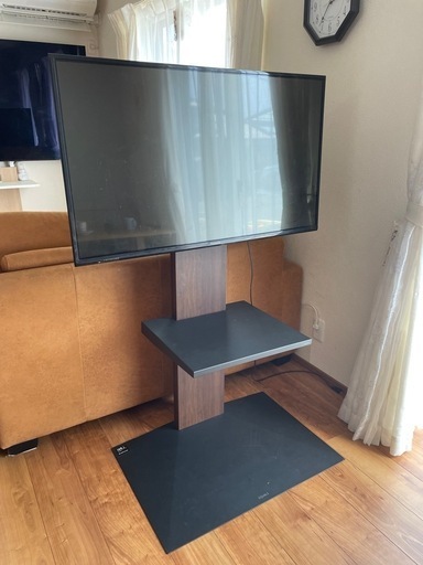 （問い合わせ多数順次対応させて頂きます）80インチ対応テレビボード 42型テレビ付き