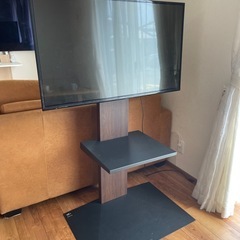 （問い合わせ多数順次対応させて頂きます）80インチ対応テレビボード 42型テレビ付き 